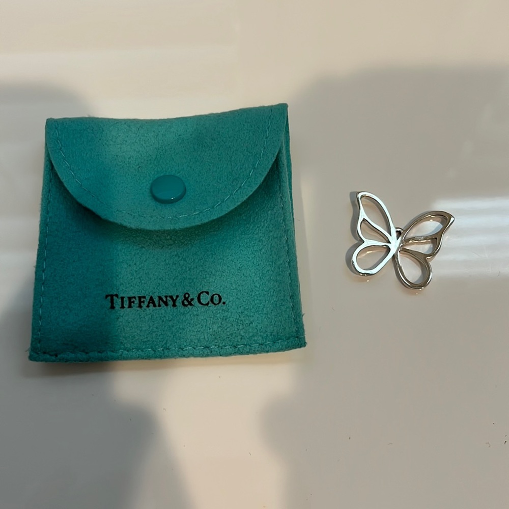 Tiffany & Co Sterling Silver Butterfly pendant
